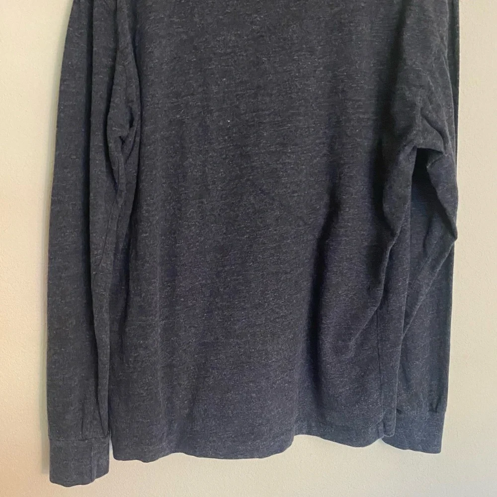 Polo Ralph Lauren Long Sleeve T-Shirt Top Size S Gray Pony Logo Preppy Casual